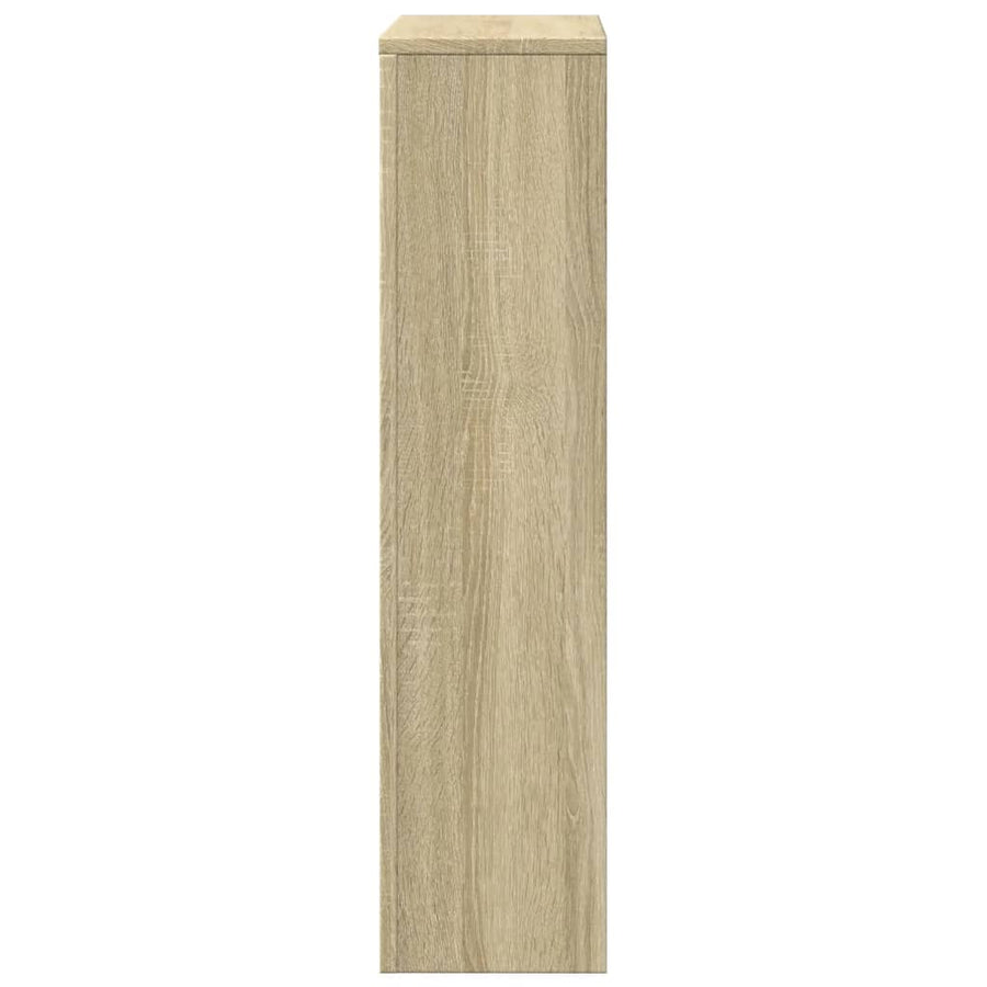 Radiatorombouw 104x20x82 cm bewerkt hout sonoma eikenkleurig