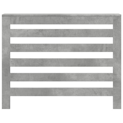 Radiatorombouw 104x20x82 cm bewerkt hout betongrijs