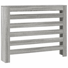 Radiatorombouw 104x20x82 cm bewerkt hout grijs sonoma eiken