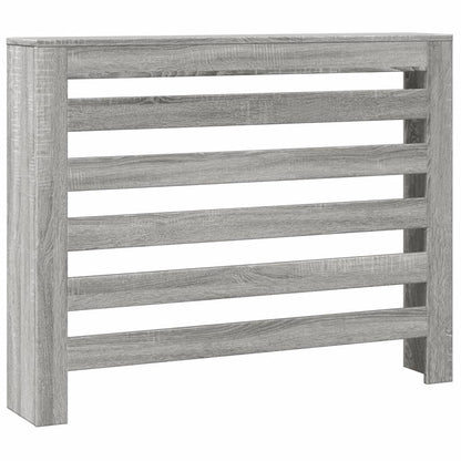 Radiatorombouw 104x20x82 cm bewerkt hout grijs sonoma eiken