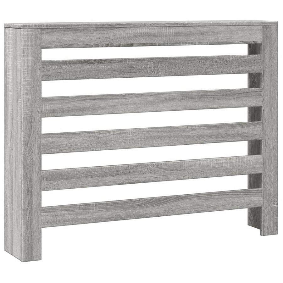 Radiatorombouw 104x20x82 cm bewerkt hout grijs sonoma eiken