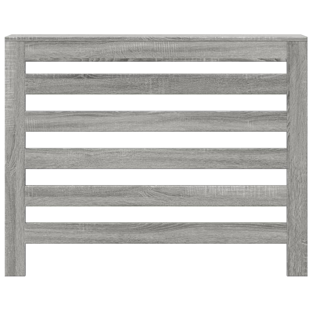 Radiatorombouw 104x20x82 cm bewerkt hout grijs sonoma eiken