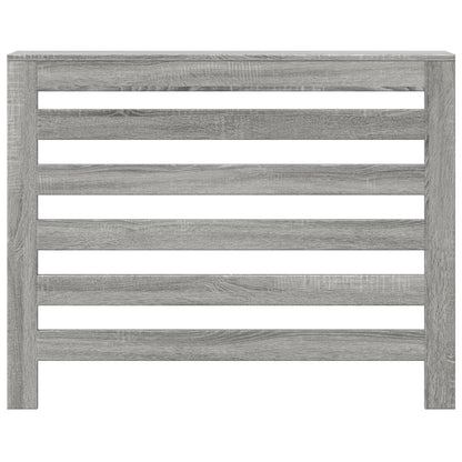 Radiatorombouw 104x20x82 cm bewerkt hout grijs sonoma eiken