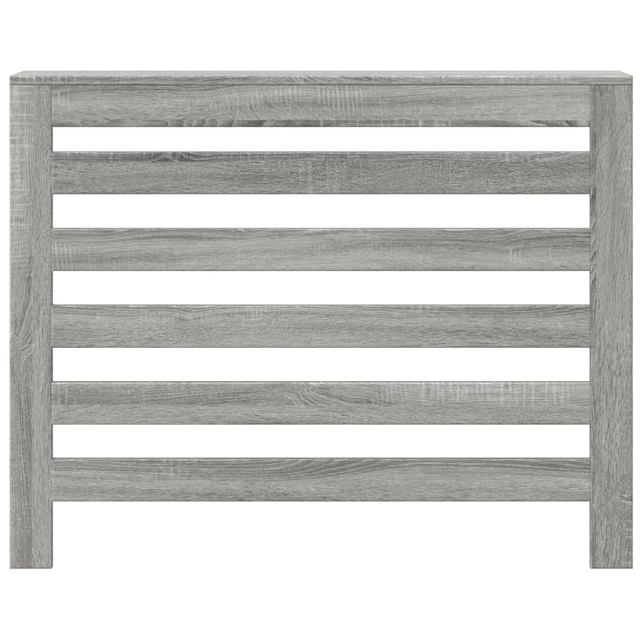 Radiatorombouw 104x20x82 cm bewerkt hout grijs sonoma eiken