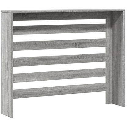 Radiatorombouw 104x20x82 cm bewerkt hout grijs sonoma eiken