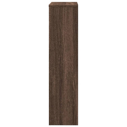 Radiatorombouw 104x20x82 cm bewerkt hout bruin eikenkleurig