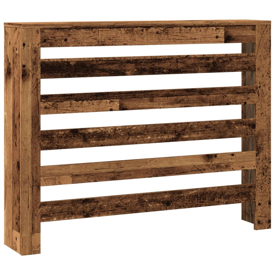 Radiatorombouw 104x20x82 cm bewerkt hout oud hout