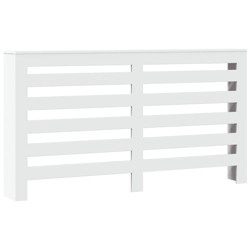 Radiatorombouw 149x20x82 cm bewerkt hout wit