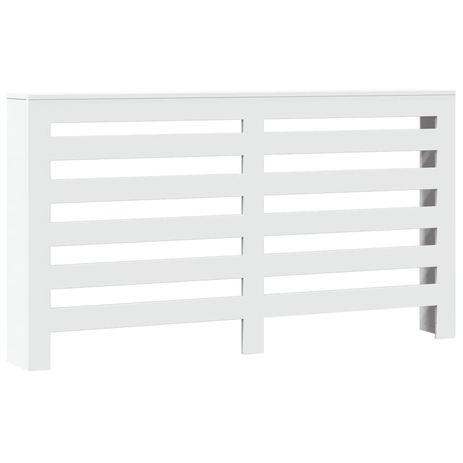 Radiatorombouw 149x20x82 cm bewerkt hout wit