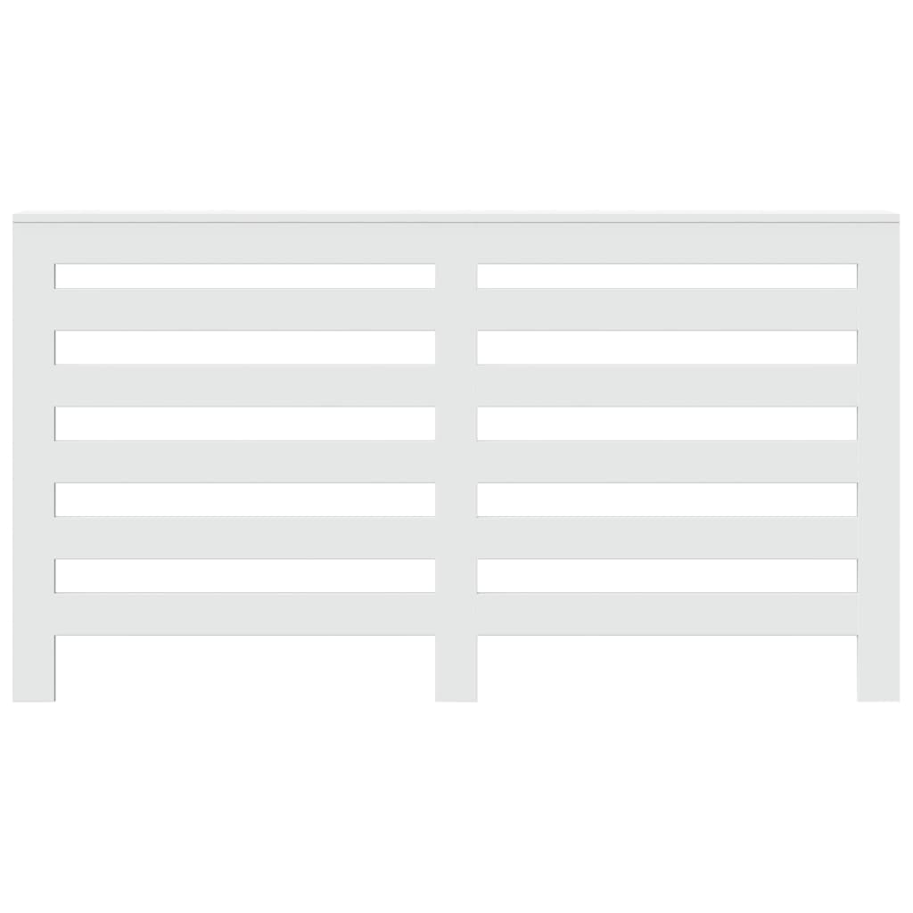 Radiatorombouw 149x20x82 cm bewerkt hout wit