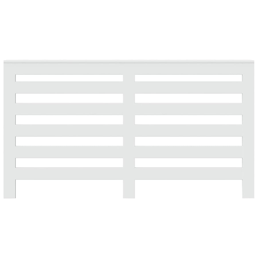 Radiatorombouw 149x20x82 cm bewerkt hout wit