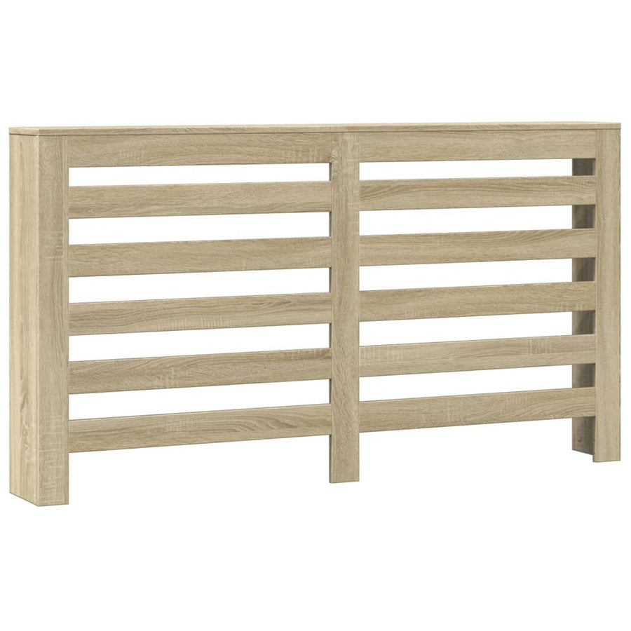 Radiatorombouw 149x20x82 cm bewerkt hout sonoma eikenkleurig