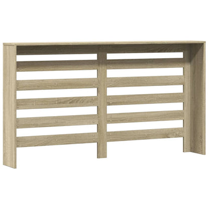 Radiatorombouw 149x20x82 cm bewerkt hout sonoma eikenkleurig