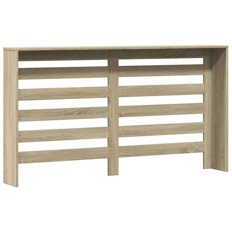 Radiatorombouw 149x20x82 cm bewerkt hout sonoma eikenkleurig