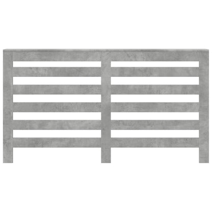 Radiatorombouw 149x20x82 cm bewerkt hout betongrijs
