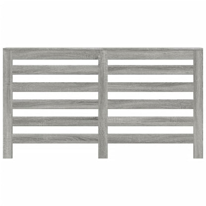 Radiatorombouw 149x20x82 cm bewerkt hout grijs sonoma eiken
