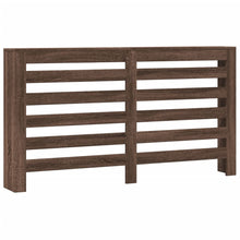 Radiatorombouw 149x20x82 cm bewerkt hout bruin eikenkleurig