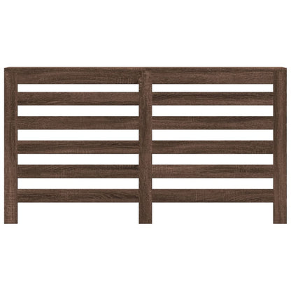 Radiatorombouw 149x20x82 cm bewerkt hout bruin eikenkleurig