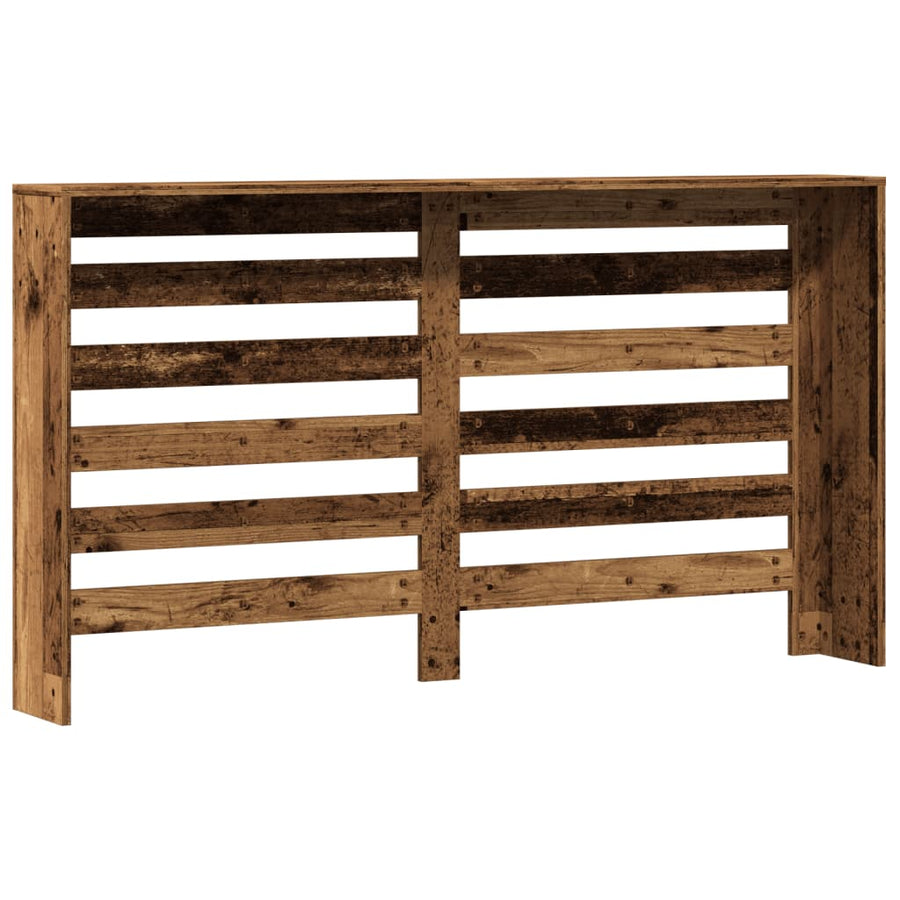Radiatorombouw 149x20x82 cm bewerkt hout oud hout