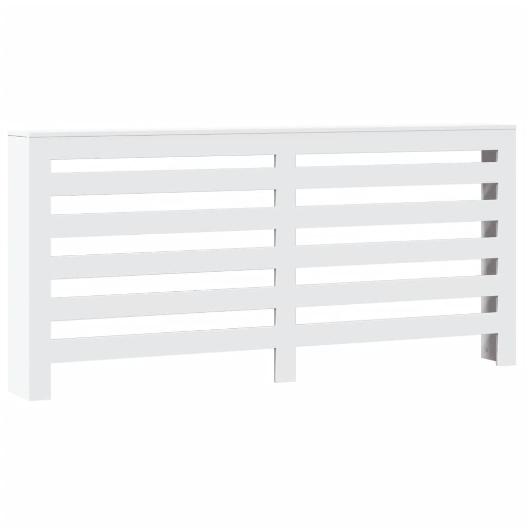 Radiatorombouw 175x20x82 cm bewerkt hout wit