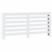 Radiatorombouw 175x20x82 cm bewerkt hout wit