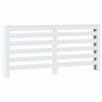 Radiatorombouw 175x20x82 cm bewerkt hout wit