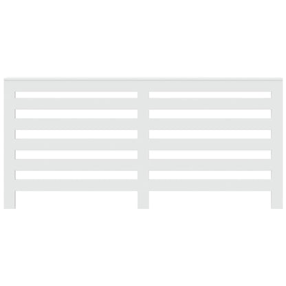 Radiatorombouw 175x20x82 cm bewerkt hout wit