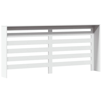 Radiatorombouw 175x20x82 cm bewerkt hout wit