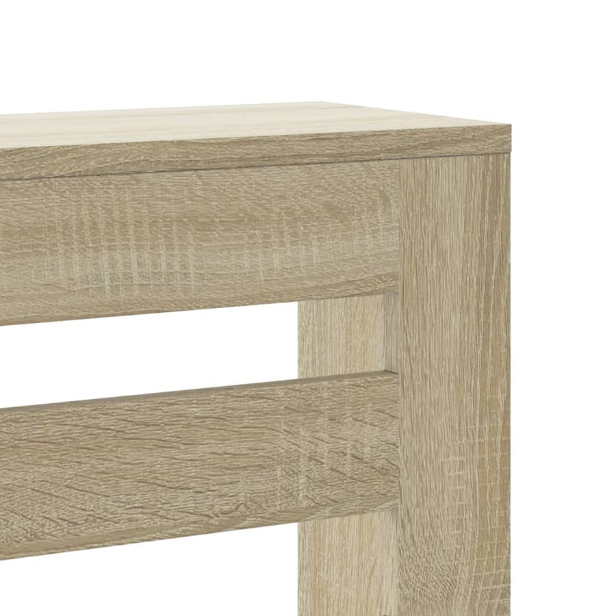 Radiatorombouw 175x20x82 cm bewerkt hout sonoma eikenkleurig