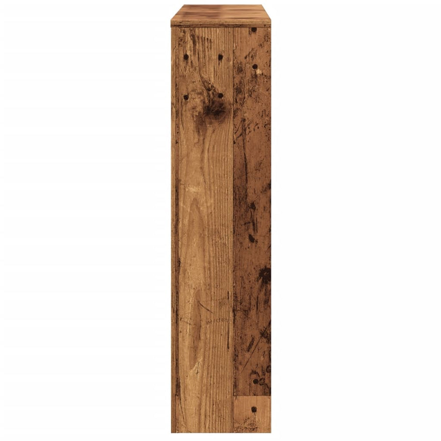 Radiatorombouw 175x20x82 cm bewerkt hout oud hout