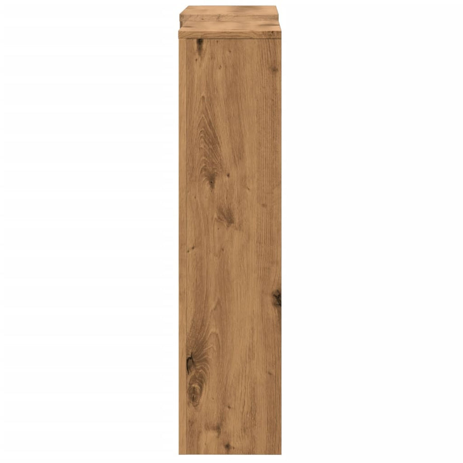 Radiatorombouw 205X21,5X83,5 Cm Bewerkt Hout Artisanaal Eiken 205 x 21.5 x 83.5 cm Horizontale latten