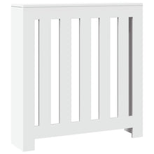 Radiatorombouw 78x20x82 cm bewerkt hout wit