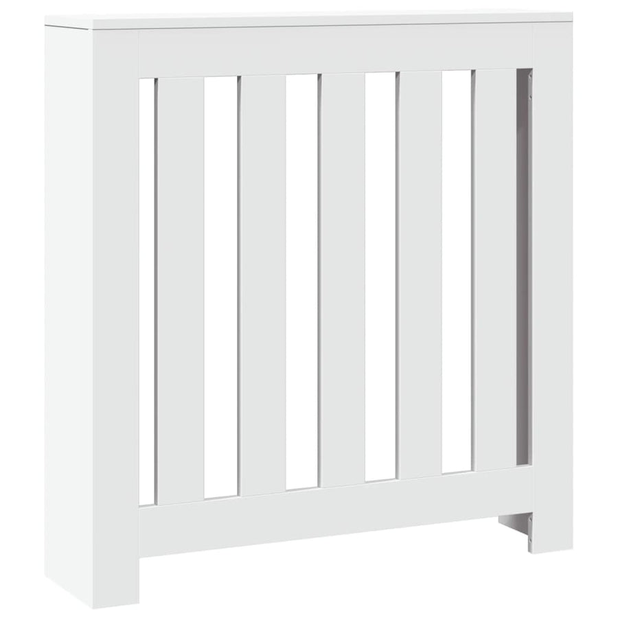 Radiatorombouw 78x20x82 cm bewerkt hout wit