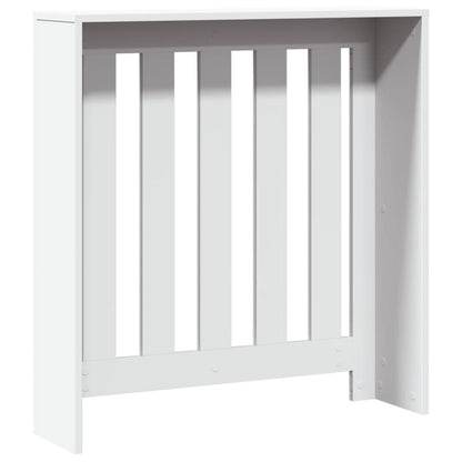 Radiatorombouw 78x20x82 cm bewerkt hout wit