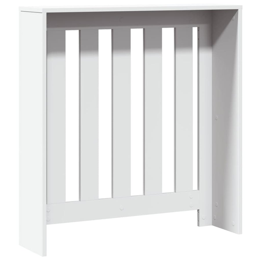 Radiatorombouw 78x20x82 cm bewerkt hout wit