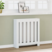 Radiatorombouw 78x20x82 cm bewerkt hout wit