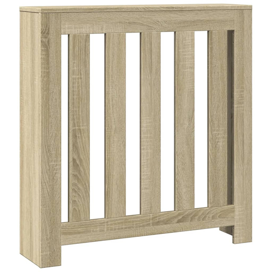 Radiatorombouw 78x20x82 cm bewerkt hout sonoma eikenkleurig