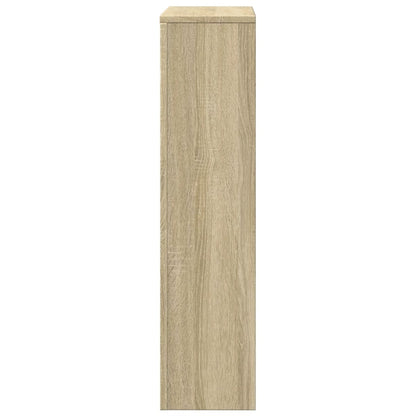 Radiatorombouw 78x20x82 cm bewerkt hout sonoma eikenkleurig