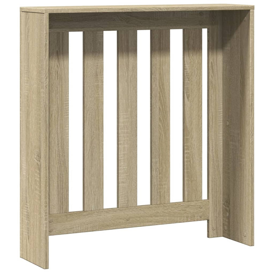 Radiatorombouw 78x20x82 cm bewerkt hout sonoma eikenkleurig