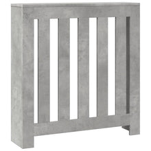 Radiatorombouw 78x20x82 cm bewerkt hout betongrijs