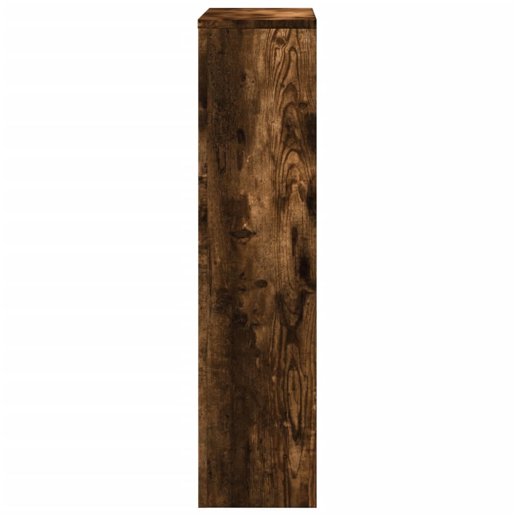 Radiatorombouw 78x20x82 cm bewerkt hout gerookt eikenkleurig