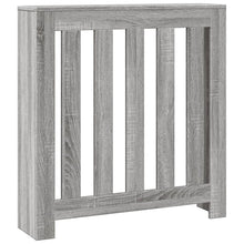 Radiatorombouw 78x20x82 cm bewerkt hout grijs sonoma eikenkleur