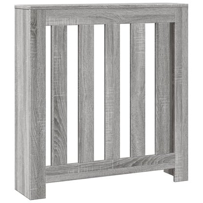 Radiatorombouw 78x20x82 cm bewerkt hout grijs sonoma eikenkleur