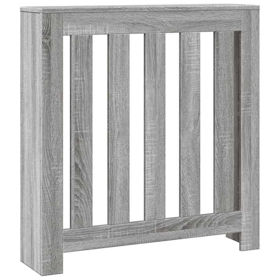 Radiatorombouw 78x20x82 cm bewerkt hout grijs sonoma eikenkleur