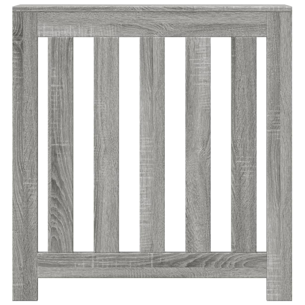 Radiatorombouw 78x20x82 cm bewerkt hout grijs sonoma eikenkleur