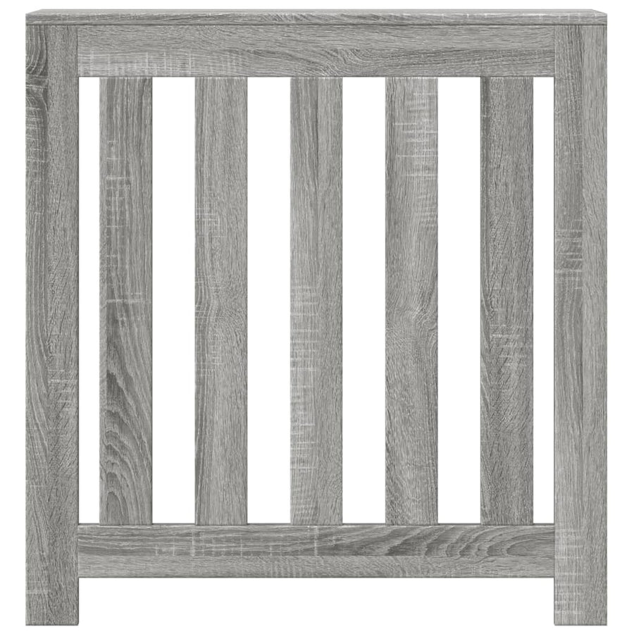 Radiatorombouw 78x20x82 cm bewerkt hout grijs sonoma eikenkleur