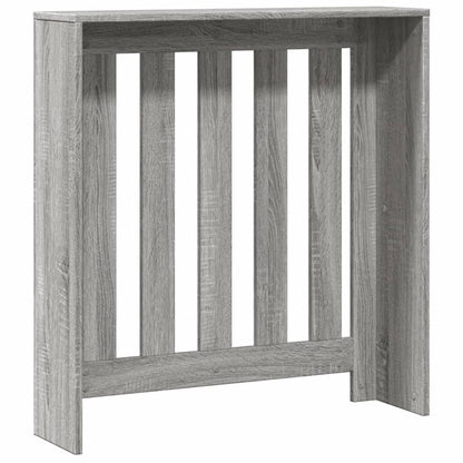 Radiatorombouw 78x20x82 cm bewerkt hout grijs sonoma eikenkleur
