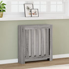 Radiatorombouw 78x20x82 cm grijs sonoma eiken
