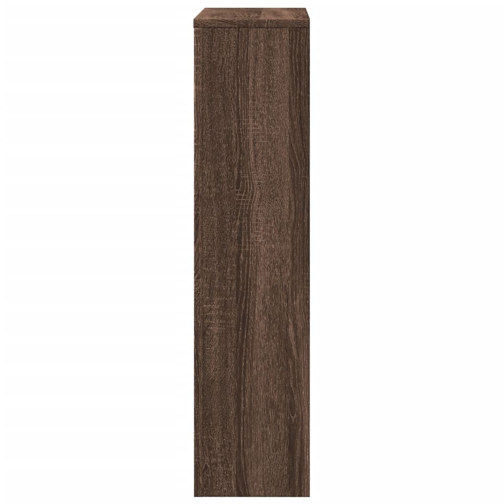 Radiatorombouw 78x20x82 cm bewerkt hout bruin eikenkleurig
