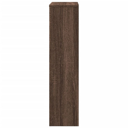 Radiatorombouw 78x20x82 cm bewerkt hout bruin eikenkleurig